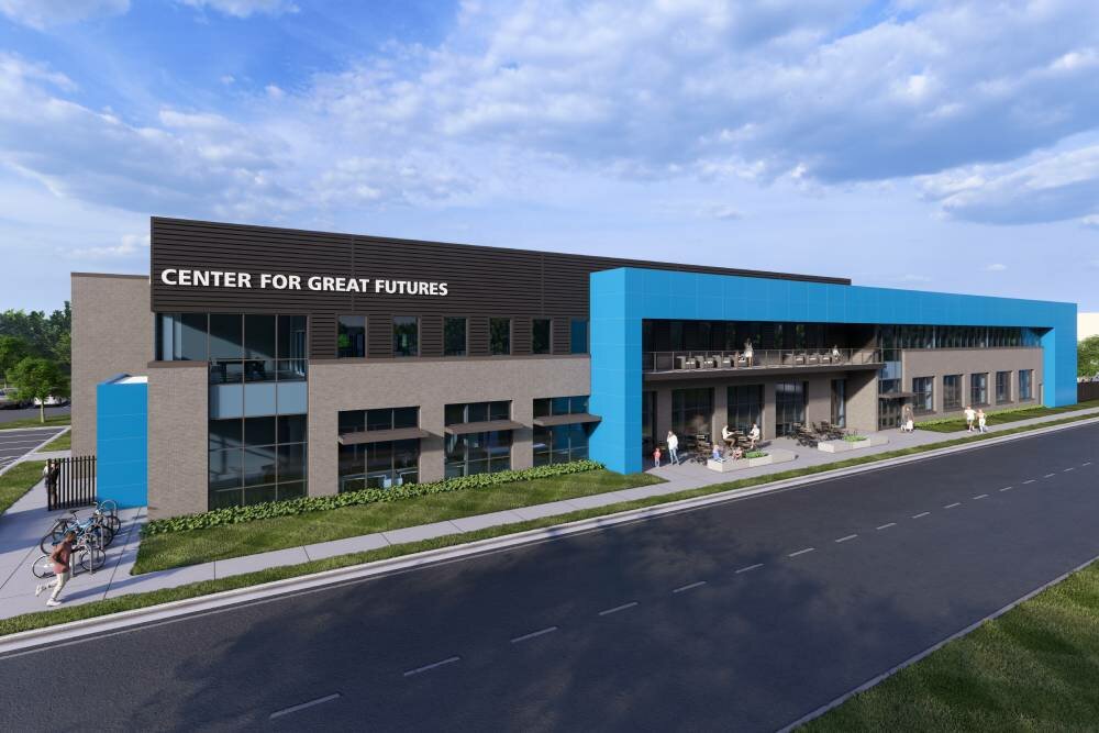 The Risdal Family Center for Great Futures is expected to open in early 2025.
